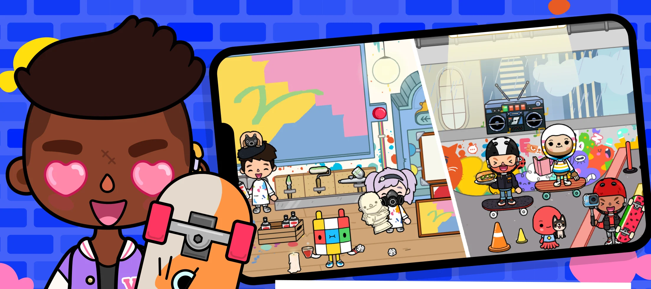 تحميل لعبة توكا بوكا العالم مهكرة للاندرويد Toca Life World.MOD.2026 اخر اصدار 3