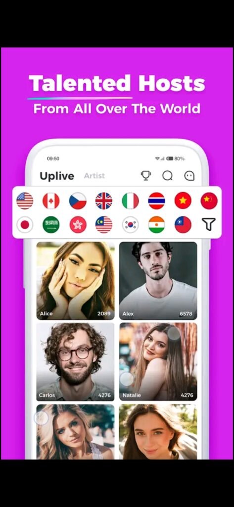 تحميل اب لايف مهكر للاندرويد Uplive.9.7.0.Apk.2026 آخر إصدار 5