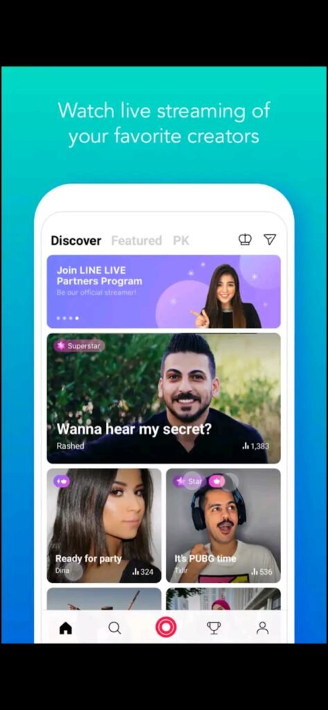 تحميل لاين لايف مهكر LINE LIVE.2.9.5.Apk.2026 آخر إصدار 6