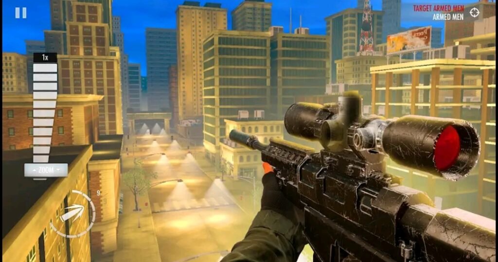 تحميل لعبة القناص مهكرة للاندرويد Sniper 3D.4.23.6.Apk.2026 آخر إصدار 1
