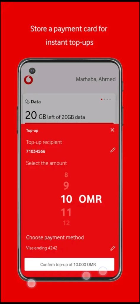 تحميل تطبيق فودافون عمان للاندرويد Vodafone Oman.2.1.2.Apk.2026 آخر إصدار 5
