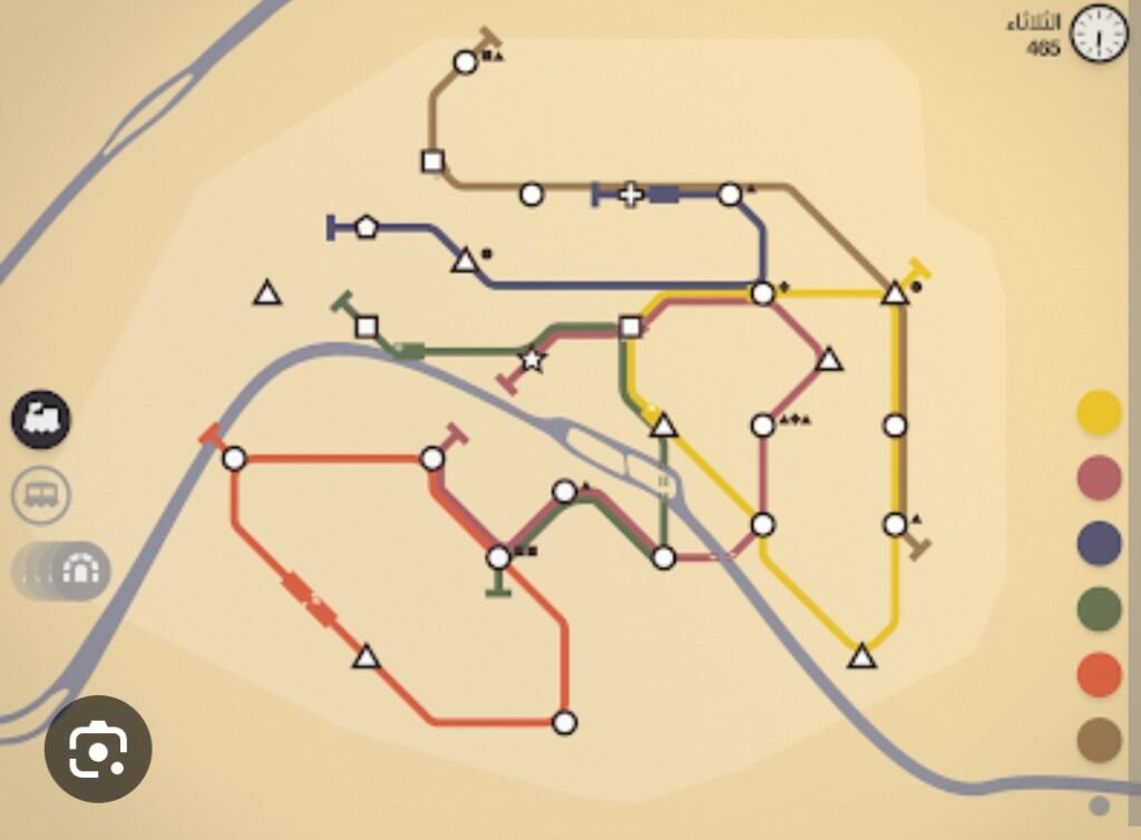 تحميل مترو صغير مهكر للايفون Mini Metro.2.35.1.ios.2026 آخر إصدار 7
