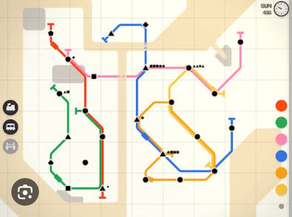 تحميل مترو صغير مهكر للايفون Mini Metro.2.35.1.ios.2026 آخر إصدار 5