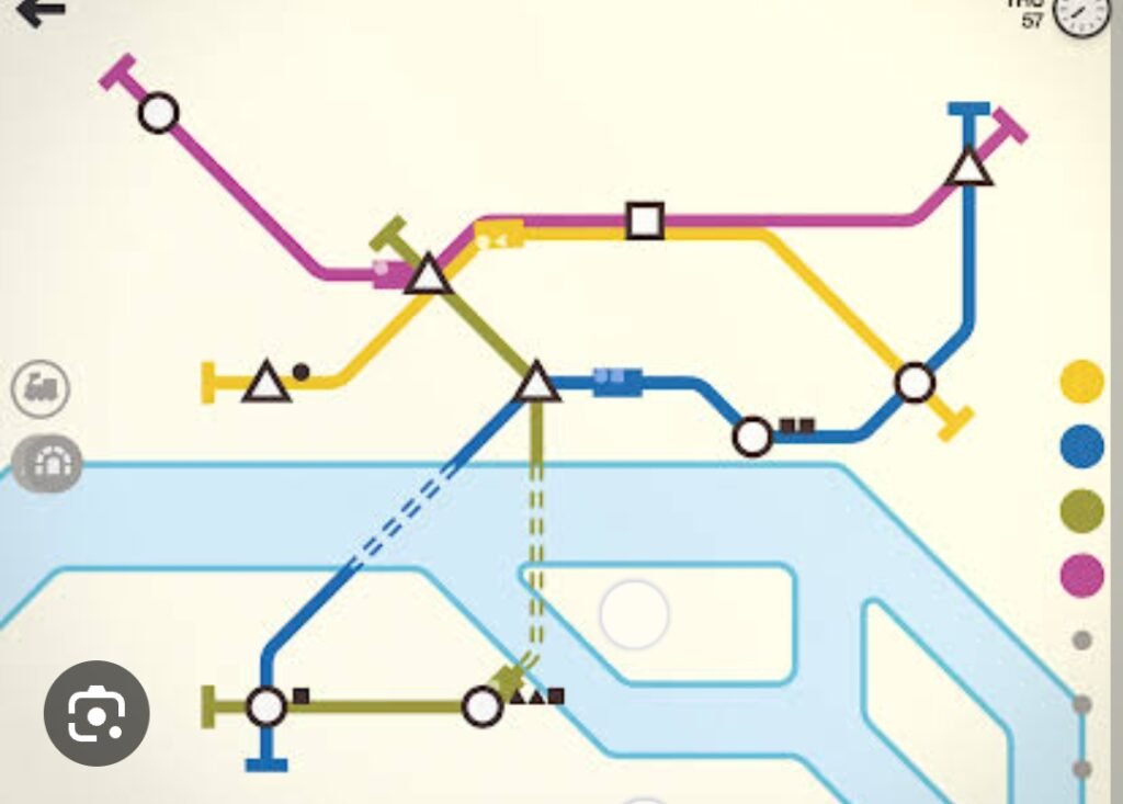 تحميل مترو صغير مهكر للايفون Mini Metro.2.35.1.ios.2026 آخر إصدار 4
