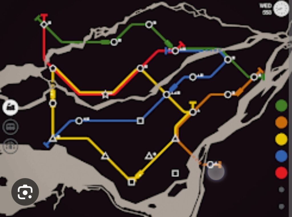 تحميل مترو صغير مهكر للايفون Mini Metro.2.35.1.ios.2026 آخر إصدار 3