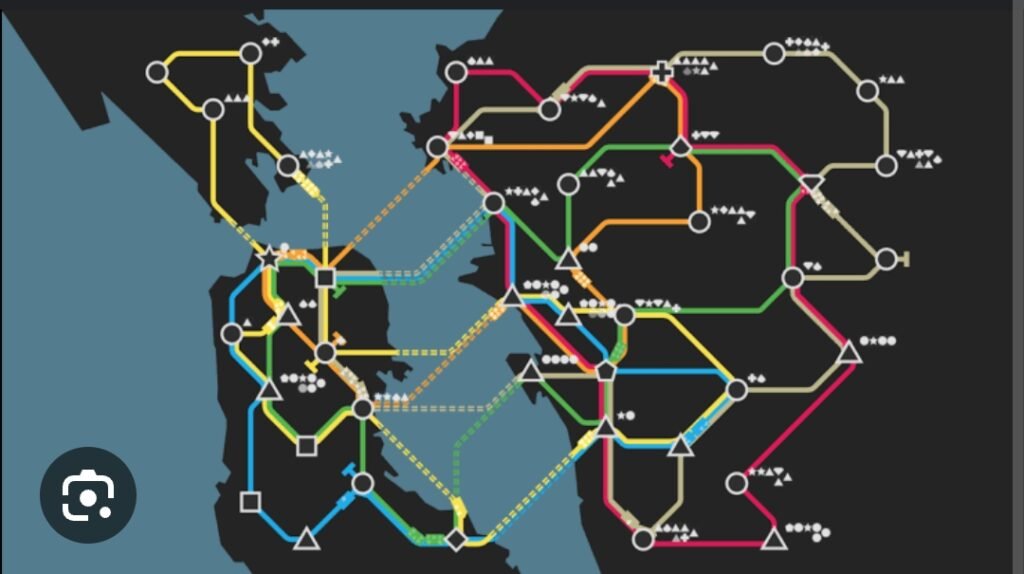 تحميل مترو صغير مهكر للايفون Mini Metro.2.35.1.ios.2026 آخر إصدار 1
