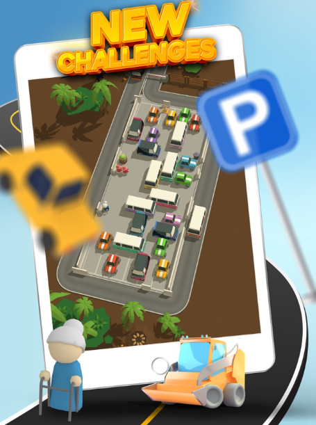 تحميل Parking Jam 3D للايفون مهكر Parking Jam 3D.2.6.IOS.2026 آخر إصدار 6