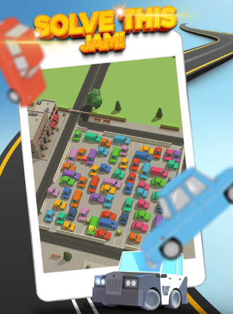 تحميل Parking Jam 3D للايفون مهكر Parking Jam 3D.2.6.IOS.2026 آخر إصدار 4