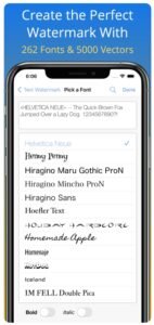تحميل iwatermark+ watermark add logo للايفون IOS.7.2 اضافة شعار علامة مائية اخر اصدار 2