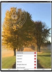 تحميل iwatermark+ watermark add logo للايفون IOS.7.2 اضافة شعار علامة مائية اخر اصدار 6