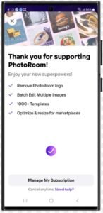 تحميل photoroom مهكر 4.8.6.2026.APK فوتو روم اخر اصدار 8