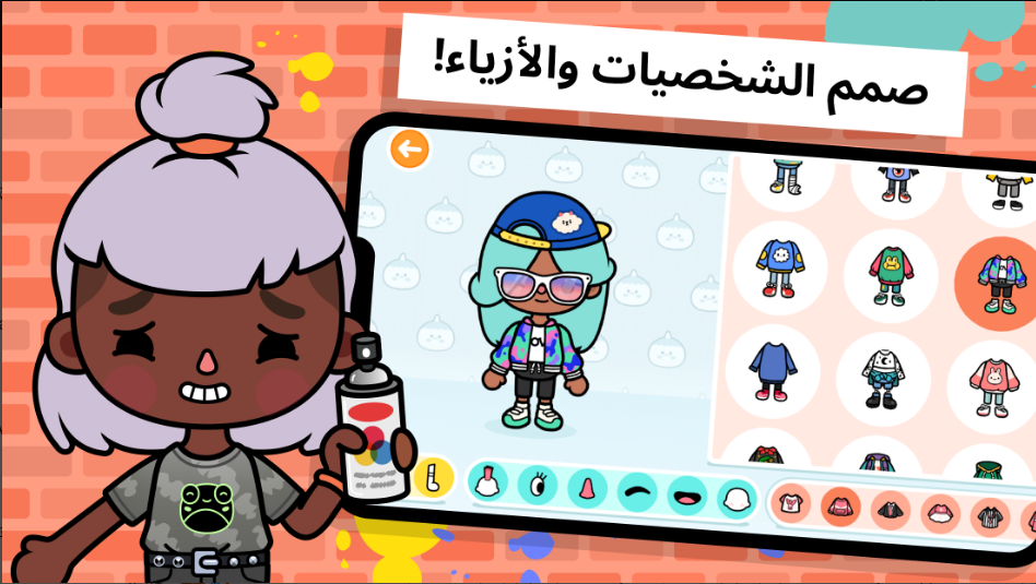 تحميل توكا بوكا مهكرة للايفون Toca Boca.1.64.IOS.2026 أخر اصدار 7