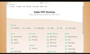 تحميل سيدجا بي دي اف للكمبيوتر Sedja PDF editor.PC.2026 اخر اصدار 3